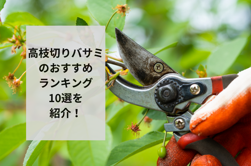 【2024年】高枝切りバサミのおすすめランキング10選!失敗しない選び方まで
